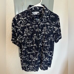 Zara face shirt